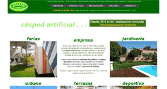 Desktop Screenshot of greengardenbarcelona.com